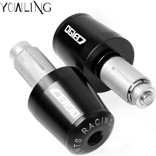 7/8" 22mm CNC Motorcycle Handlebar Bar Bike Grip Ends Weights Plug For HONDA CB190 CB 190 CB190R CB 190R CB190 R 2015-2017 2016
