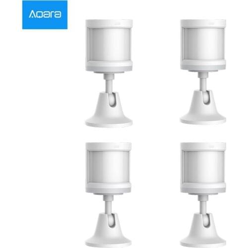 Original Aqara Human Body Sensor ZigBee Movement Motion Security Wireless Connection Light Intensity Gateway 2 for Mi Home APP