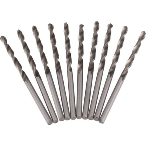 Straight Shank Twist Drill High-speed Steel 0.8mm-3mm Lengthened Hand Drill DIY For Drilling