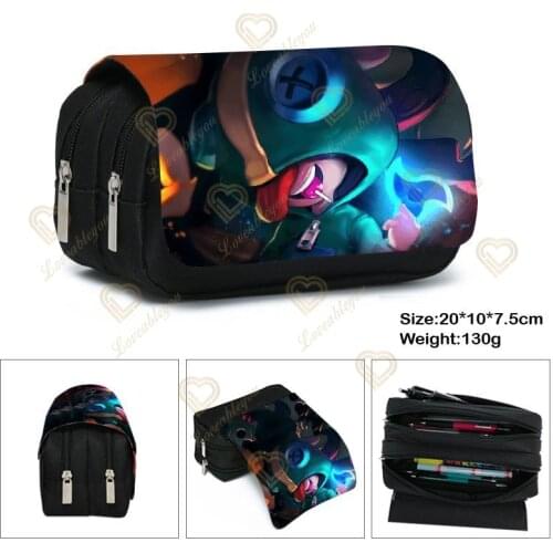 New Student Stars Pencils Bags Children Pencils Cases Small Bag Kid Polyester Cartoon Printed BORN Amber Buzz School Supplies