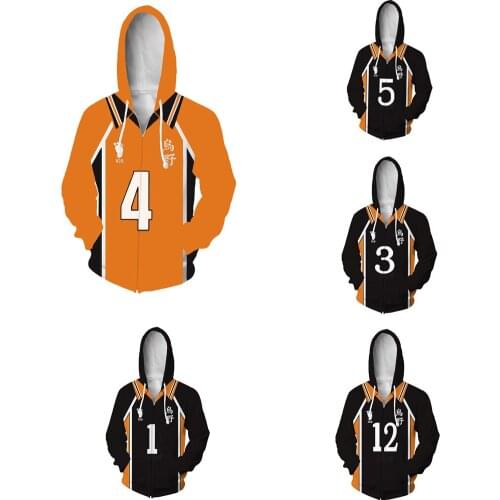 Young manga Harajuku Hooded Sweatshirt 2020 Haikyuu!! Fashion 3D Hoodies Sawamura Daichi Adult Pullovers Sweatshirts