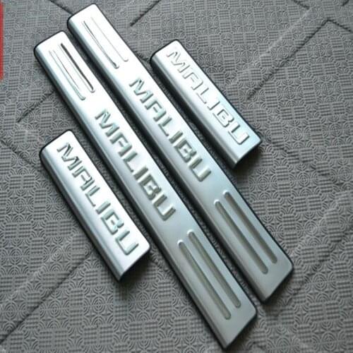 High quality stainless steel Scuff Plate/Door Sill Protector Sticker Car Styling For 2012-2020 Chevrolet MALIBU