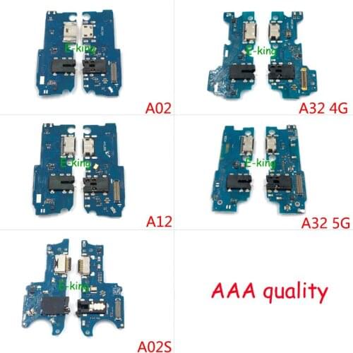 10PCS For Samsung Galaxy A02 A02S A12 A22 A32 4G 5G 2021 USB Charging Dock Port Connector Flex Cable