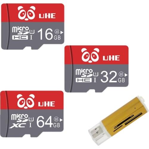 2019 Hot Sale Micro SD 64GB TF Carte 32GB Memory Cards 16GB 8GB 4GB tarjeta microsd with card reader