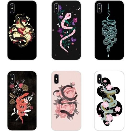 Accessories Phone Shell Covers For Samsung A10 A30 A40 A50 A60 A70 M30 Galaxy Note 2 3 4 5 8 9 10 PLUS Snake New
