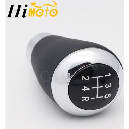 Black Universal Car Auto SUV Manual Transmission 5 Speed Gear Shift Knob Shifter Lever Stick For Peugeot Toyota Nissan Mazda BMW