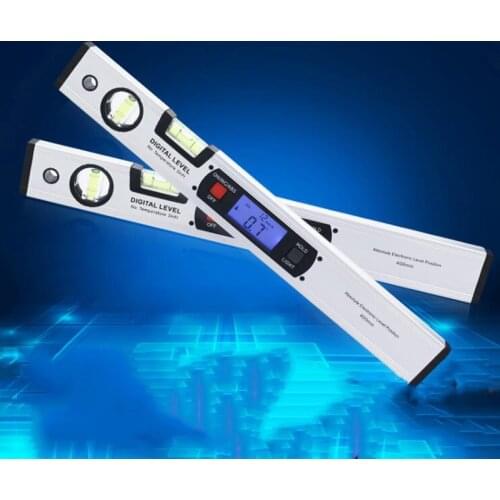 Electronic digital level gauge with / without magnetic aluminum alloy high precision digital slope meter protractor angle meter