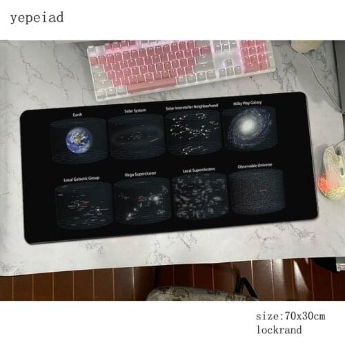 Solar system mousepad 90x40cm anime Computer mouse mat gamer gamepad pc New arrival gaming mousemat desk pad office padmouse