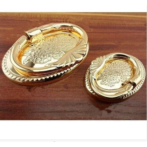 Shaky Drawer Pulls Gold sdresser Shoe Cabinet handle zinc alloy Furniture Handle modern fashion wine closet knob drawer knob32mm