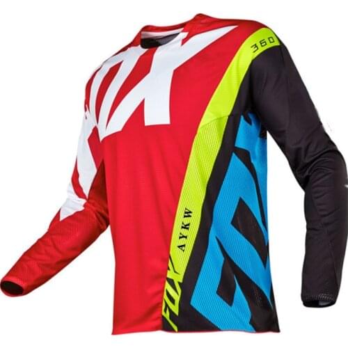 Mens Downhill Jerseys 2021 Short sleeve MTB fox Mountain Bike Shirts Offroad DH FXR bike Motorcycle Jersey Motocross Sportwear