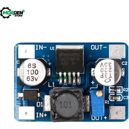New 1PCS DC-DC Buck Converter Step Down Module LM2596 5V-60V to 1.25-26V Power Supply Dropship