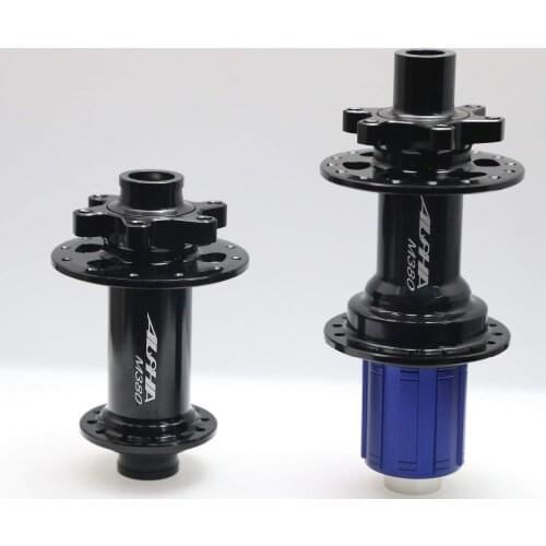 Alpha dati m380 Front Hub QR15 100mm +rear hub qr12 142mm 24/28/32 hole balck