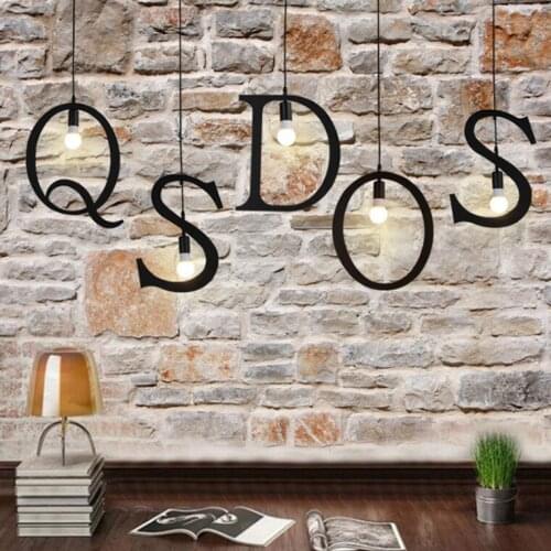 Nordic Design Black Industrial Style Modern Pendant Ceiling Lamps Hanging Light for Bar Loft Decor Kitchen Dining Room Living