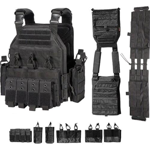 Tactical Vest Molle Military Chest Rig Airsoft Accesorios Chaleco Tactico Colete Equipement Chalecos Para Hombre Gear Armor