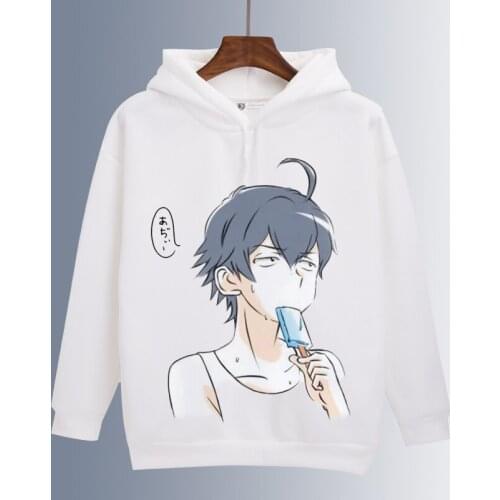 My Teen Romantic Comedy SNAFU Cosplay Hoodie Yukinoshita Yukino My Youth Romantic Comedy Is Wrong Hoodies Fleece Sweatshirts
