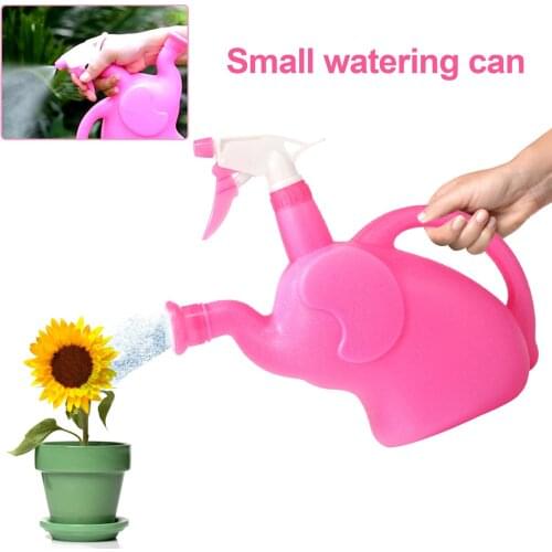 2 In 1 Plastic Watering Can Indoor Garden Plants Pressure Spray Water Kettle Gardening Air Pressure Sprayer Home Supplies