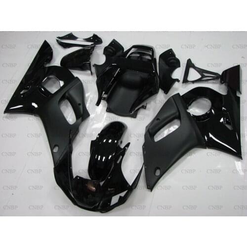 YZF R6 1998 - 2002 Plastic Fairings YZF R6 2001 Motorcycle Fairing for YAMAHA YZFR6 01 02 Black Fairings