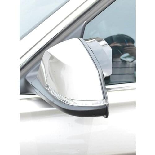 2Pcs Universal Car Rearview Mirror Rain Eyebrow Auto Car Rear View Side Rain Shield Snow Guard Sun Visor Shade Protector