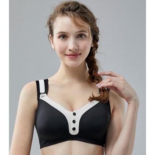 2020 Nursing Bra Pregnant Underwear Maternity Front Button Tank Womens Front Hasp Wirefree Pregnant bra for feeding Pregnancy