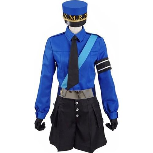 Free shipping Cartoon Anime Game Persona Cosplay Cos Woman Man Halloween Party Cosplay Costume