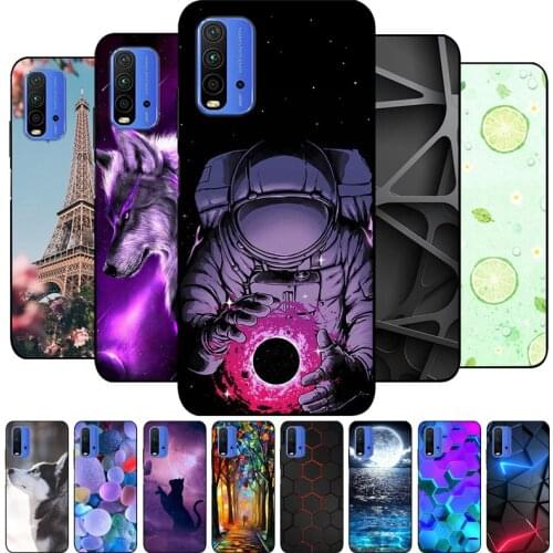 For Xiaomi Redmi 9T Case Silicone Back Cover Phone Case For Xiaomi Redmi 9T back cover Soft Case Redmi9T 9 T Fundas bumper Bag