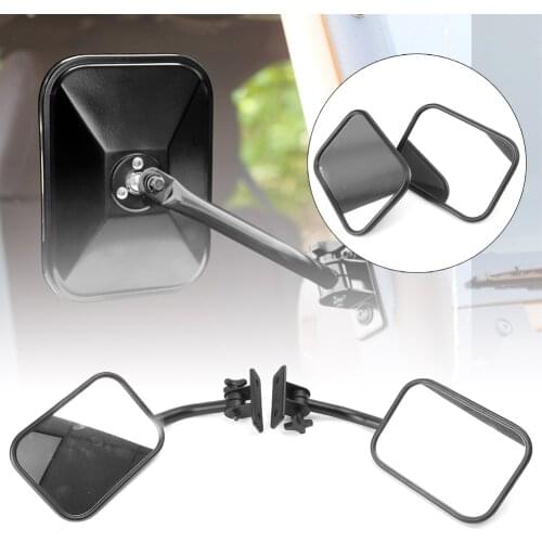 For Jeep Wrangler JK Left Right Side Rear View Mirrors Side Mirror 2007 2008 2009 2010 2011 2012 2013 2014 2015 2016 2017