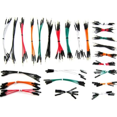 Dupont Line 40mm 80mm Female To Female 100pcs 40mm 80mm Male To Male Jumper Wire For Arduino Starter Kit
