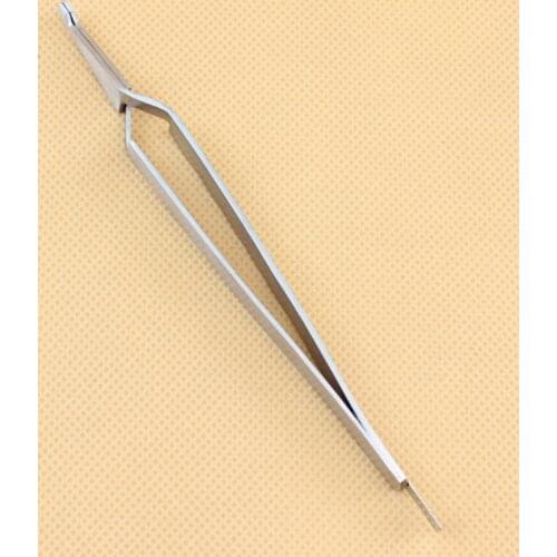 H7JC Stainless Steel Dental Tweezer Plier Direct Bracket Holder Orthodontic Bonding