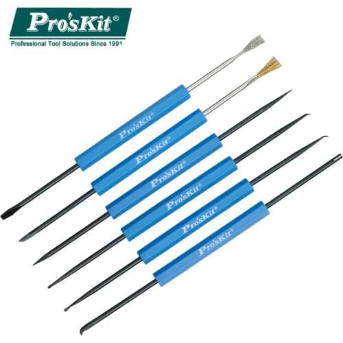 ProsKit DP-3616 Solder Aid Tools Help Welding Tweezer Tools Soldering Iron Soldering Work Kit For Machine Repair Assembling