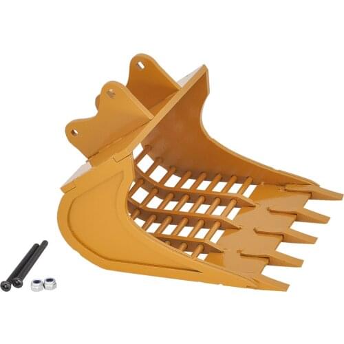 Upgrade Sorting Bucket For Huina 1550 / 580/ 592/ 1593/ 1594 Kabolite Volvo and Wltoys 16800 RC Excavator Grid Bucket