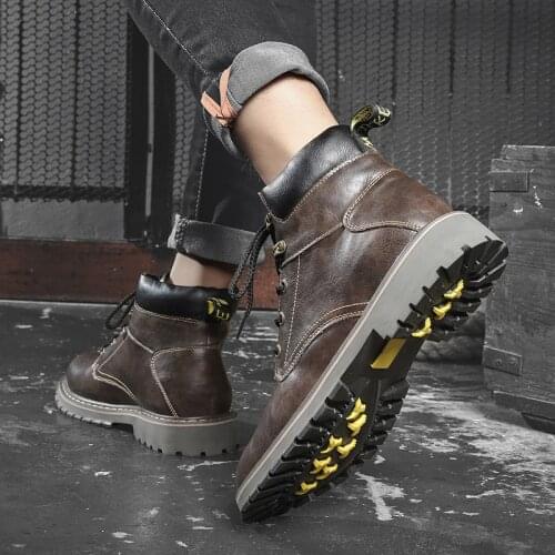 Mens Hightop Shoes Sports Casual Shoes Hot Sneakers Hightop Men Sneaker High Top For Mens Wear Mens Flat With A Man Fashion