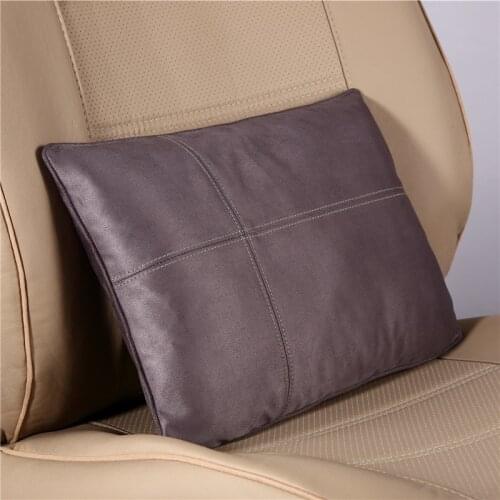 Car Memory Foam Lumbar Back Support Soft Cushion Auto Seat Supports Chair Cover For Driving Travel Office Home