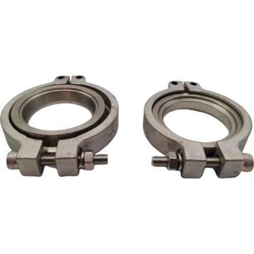 STAINLESS STEEL 44mm V Band Flang/Clamp Set For Tial WASTEGATE V-band Kit