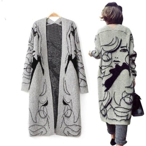 NIDHOGG Women's Long Cardigans