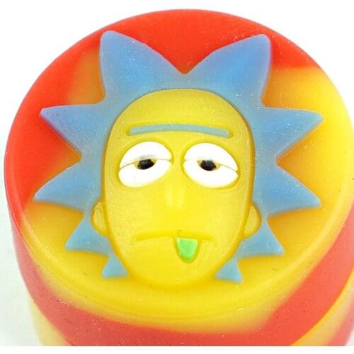 10pcs 2ml Silicone Container Silicone Non-Stick Container Wax Shortage Oil Box Silicone Wax Container