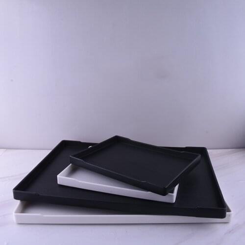 Special Storage Trays For Hotel Rectangular Tea Tray Bathroom Accessories Makeup Organizer Bathroom Towel Wash Toothbrush Set Tr