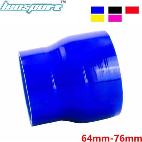 Leosport-2.5"-3" 64mm-76mm Really SILICONE HOSE STRAIGHT REDUCER JOINER COUPLING