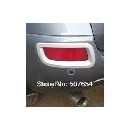 Higher star ABS chrome 2pcs car Rear Fog lamp decoration cover,Fog light cover for RENAULT KOLEOS 2008-2011