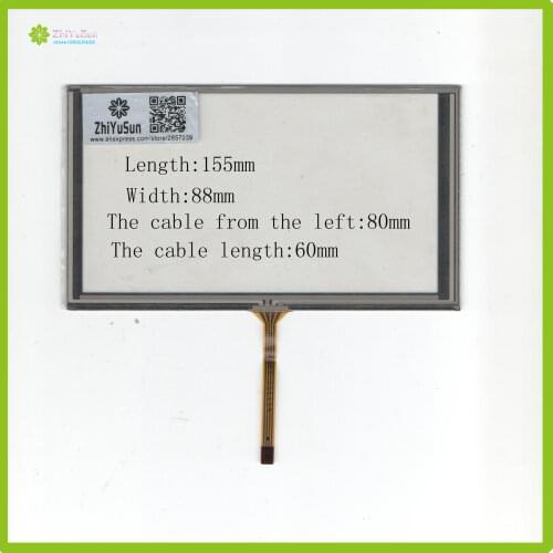 ZhiYuSun NEW ZCR-3034-4 6.2inch 4 line For CarDVD touch screen panel this is compatible