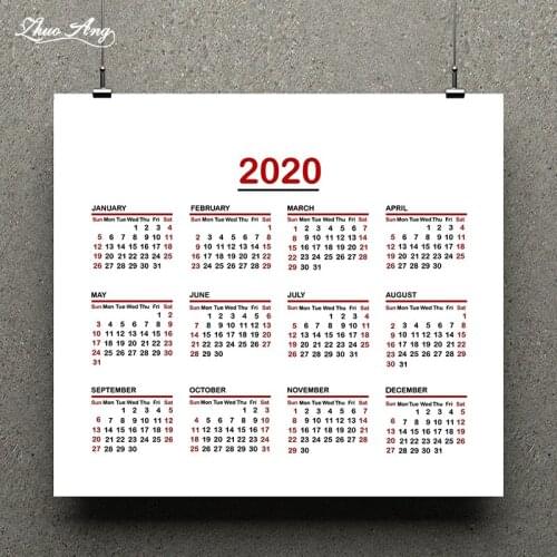 ZhuoAng Calendar Stamp / scrapbook rubber stamp / craft clear stamp card / seamless stamp