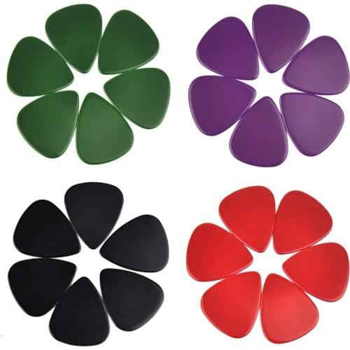 100pcs Medium 0.71mm Blank Celluloid Guitar Picks Plectrums Solid Color For Acoustic Guitar