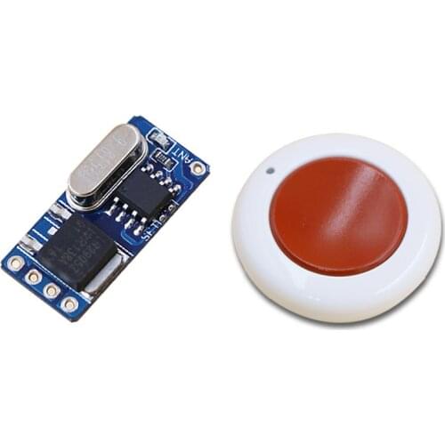 2017 New Arrival Micro Remote Control Switch Mini Receiver 3.5V 4.5V 5V 6V 8.4V 9V 12V White and Red Transmitter for Smart Home