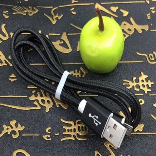 300pcs High Quality Colorful 1M/3FT Aluminum Metal Nylon Braided Micro USB Data Sync Cable Cord for Samsung Galaxy S7 s6 HTC LG