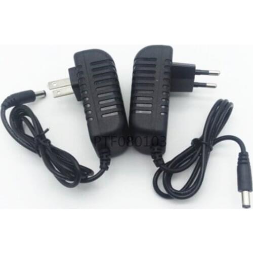 12V2A AC 100V-240V Converter Adapter DC 12V 2A Power Supply EU US AU UK Plug 5.5mm x 2.1-2.5mm for For 3528 Strip LED