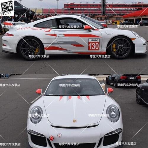 Car stickers FOR Porsche 911 GT3 body custom fashion sports racing decals