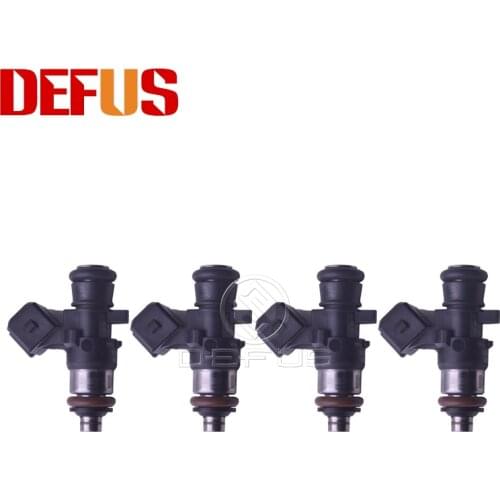 Bico 4PCS High Impedance Fuel Injector OEM 0280158201 For Renault CLIO II 1.6 16v 1998-2016 Nozzle New Car Engine Injection