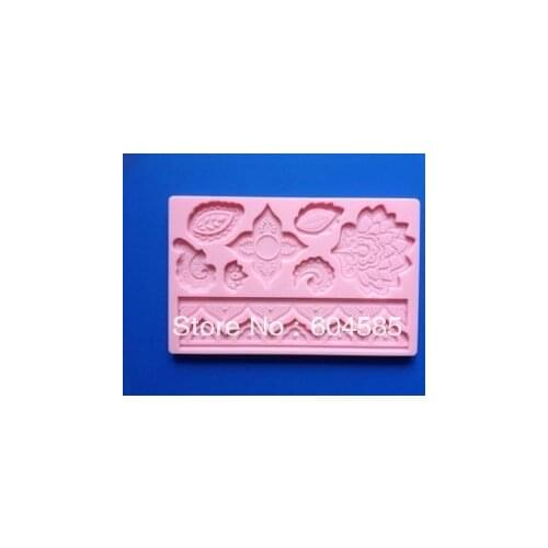 Flower Leaf Fondant Mold Silicone mold DIY gumpaste flowers Cake Decorating