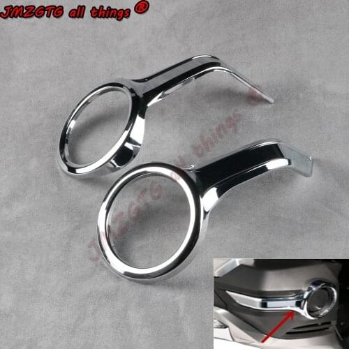 Motorcycle Front vent decorative Cover For Honda Gold Wing GL1800 2018-2020 ABS Plastic Chrome