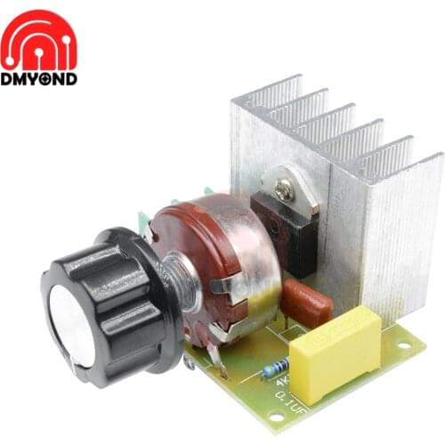 3800W AC 220V Imported SCR Thyristor Power Electronic Dimmer Voltage Regulator Motor Speed Temperature Silicon Controller Switch