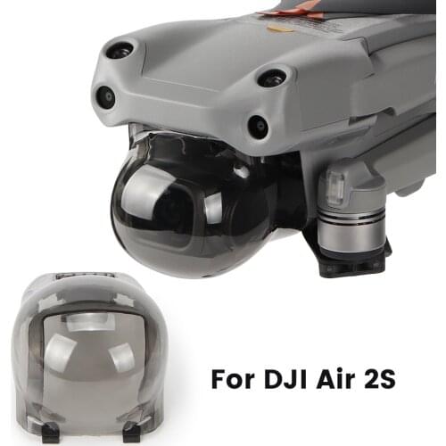 For DJI Air 2S Lens Cap Drone Camera Gimbal Lens Hood Cap Protector Dust-proof Cover Transport Holder Stabilizer Accessories